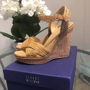 Stuart Weitzman Minx Espadrille Wedge Sandals